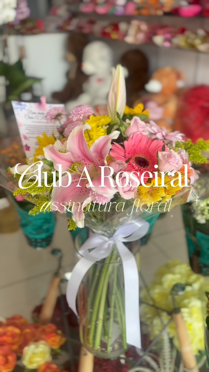 Arranjo do Clube Aroseiral publicado no Instagram